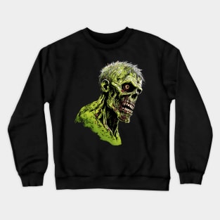 Green Zombie Crewneck Sweatshirt